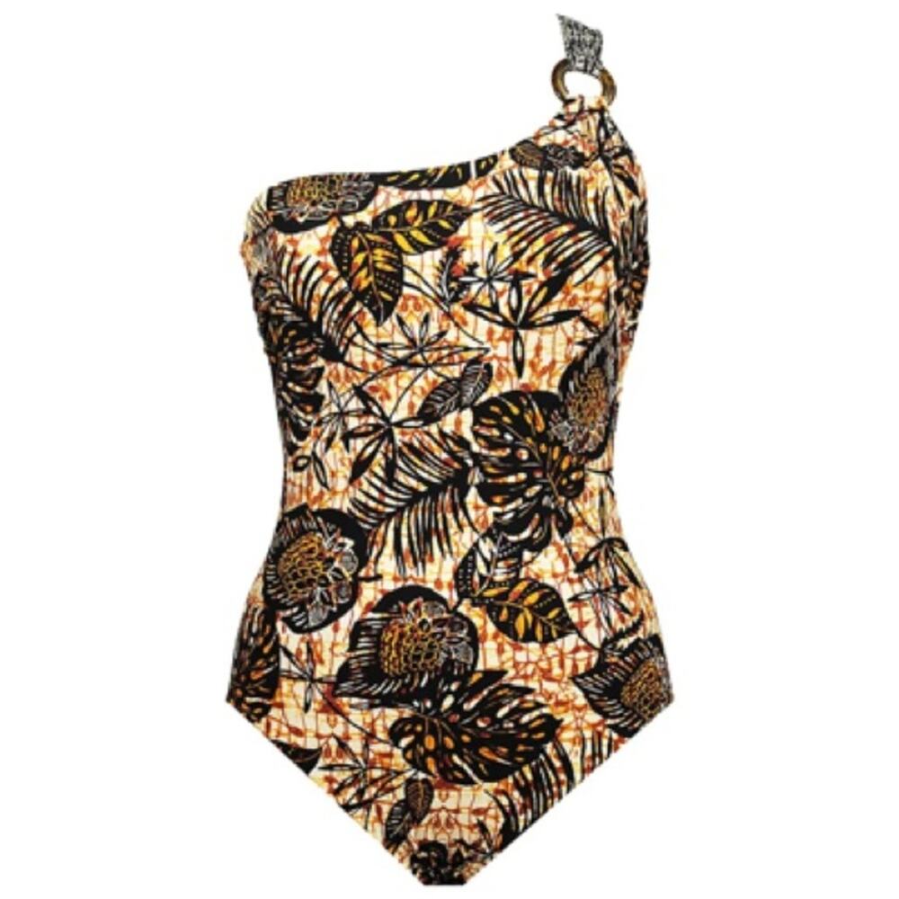 Amoressa Sexy Swimsuit “Curry” in Size 8 NWT